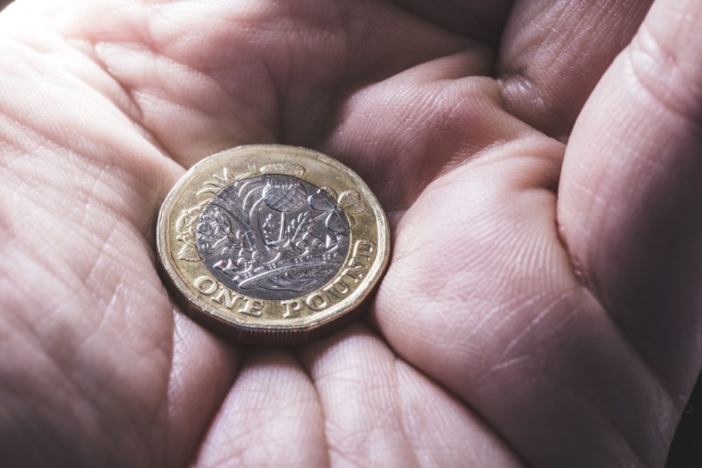 New 2017 UK One Pound Coin
